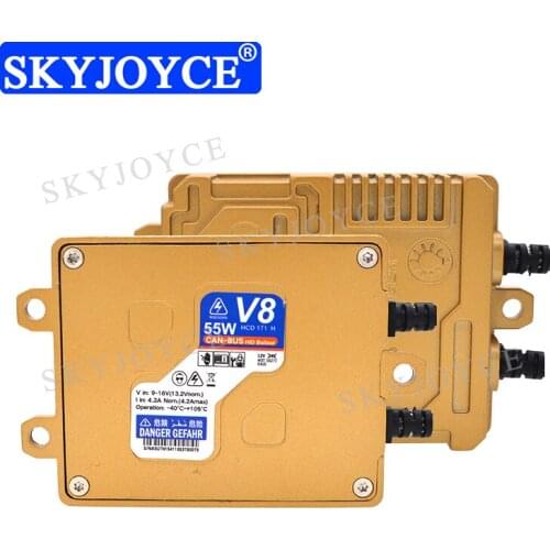 SKYJOYCE 12V 55W Canbus Error Free V8 HID light Ballast Digital Super Canbus Ballast For 55W Canbus HID Conversion hid light kit