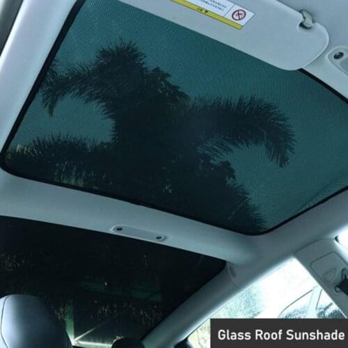 Glass Roof Sunshades For Tesla Model 3 2017-2020 Sun Visor Skylight Roof