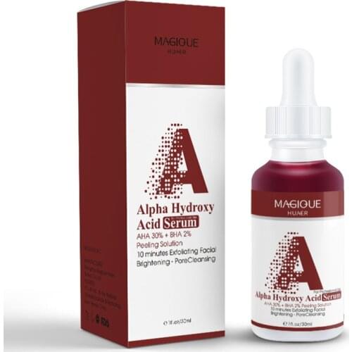 Bloody Peeling Serum Facial Exfoliating Acid Serum Against Face Acne Pore Minimizer Brightening Skin Lightening Facial Serum