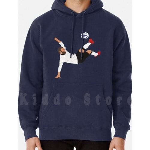 Juan Mata Bicycle Kick Goal V Hoodie Long Sleeve Juan Mata Mata Spain Bicycle Kick Overhead Kick Goal