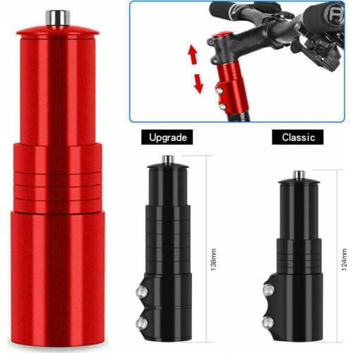 Bicycle Handlebar Front Fork Head Tube Bicycle Mountain Bike Raiser Heightening Extender Mountain Handlebar Riser Aluminium Stem