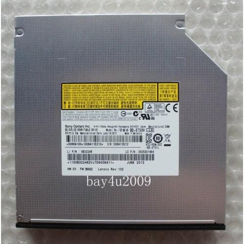 Sony BD5750L 5750H Internal Slim 6X Blu-ray Burner Writer BD-RE DVD RW SATA Drive for HP Pavilion DV4, DV5, DV6, DV7
