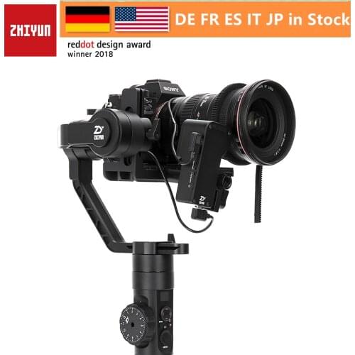 ZHIYUN Official Crane 2 3-Axis Gimbal Stabilizer for All Models of DSLR Mirrorless Camera Canon 5D2/3/4 with Servo Follow Focus