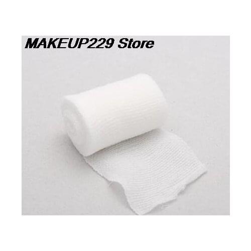 1 Roll 4 meter White Stretch Tape Compression Bandage Sport Braces Supports