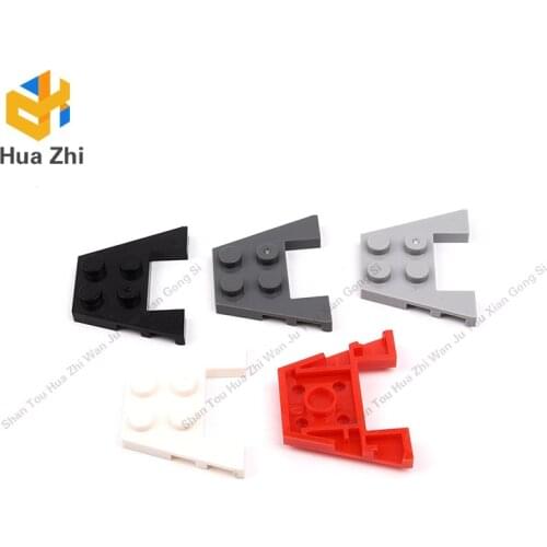 "Building Blocks Parts 48183 10PCS Wedge Plate 3 x 4 with Stud Notches LEGOING MOCS Education"