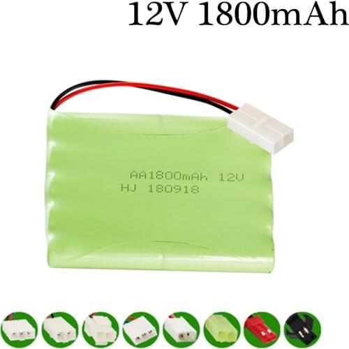 12v 1800mah NiMH Battery For Rc toys Car Tanks Trains Robot Boat Gun Ni-MH AA 1800mah 12v Rechargeable Battery 1pcs