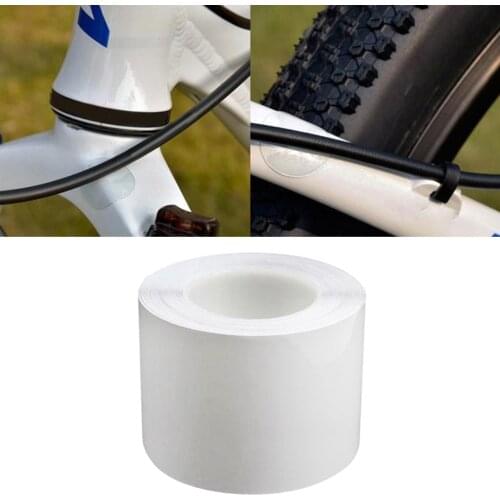 15x100CM Transparent Bike Frame Protection Sticker Tape Chainstay Protector Film Cover Adhesive Bicycle Surface Protective Tape