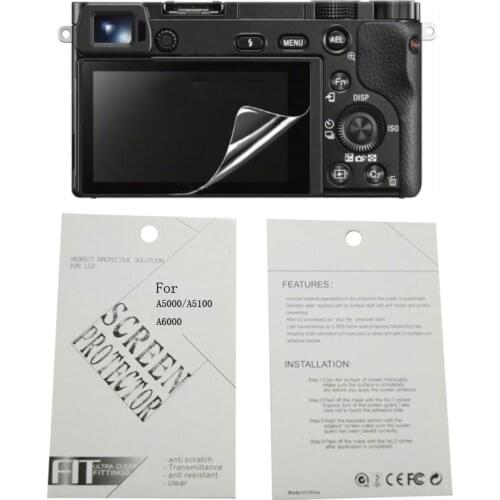 2pieces New Soft Camera screen protection film For Sony 5R 5T 3N 6N 7N A7 A7R A7S A7K A7R2 A7S2 A7RM2 A37 A58 A6000 A5000 A5100
