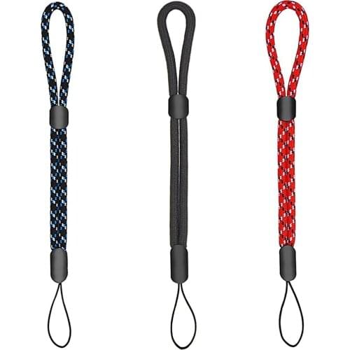3pcs Hot Mobile Phone Straps USB Key Short Lanyard Adjustable Walkie Talkie Hand Strap Wrist Rope Audio Anti-lost Lanyard #June