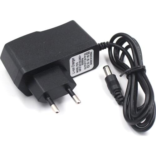 7.2V 1A polymer battery charger 7.2 V1A Power Adapter Charger For 6V Battery DC 5.5mm*2.1mm EU plug 10PCS