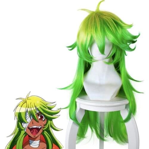Anime Nanbaka Cosplay Wigs Nico Cosplay Heat Resistant Synthetic Wig Hair Halloween Carnival Party