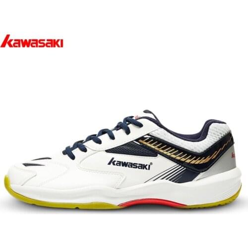 2021 Kawasaki Badminton Shoes For Men women Breathable High Elastic Non-slip Sports Sneakers K-338D