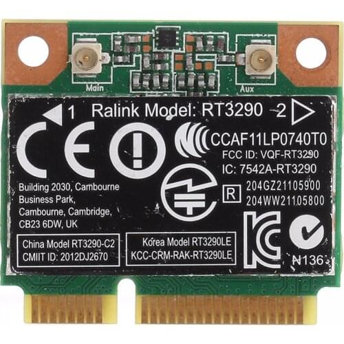 150M Wi-Fi Wireless Network Card Bluetooth for RT3290 HP Pavilion G7-2000 Ralink 802.11b/g/n wifi Adapter C26
