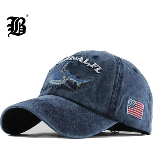 [FLB] 100% Washed Cotton Baseball Caps Men Summer Retro Cap Embroidery Casquette Dad Hat For Women Gorras Planas Snapback F146
