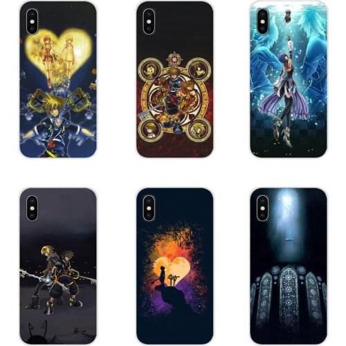 For Samsung Galaxy S3 S4 S5 Mini S6 S7 Edge S8 S9 S10 Lite Plus Note 4 5 8 9 Anime Kingdom Hearts Accessories Phone Cases Covers