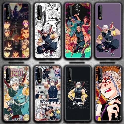 Demon Slayer Uzui Tengen Phone Cases for Huawei P20 P30 P40 lite E Pro Mate 40 30 20 Pro P Smart 2020
