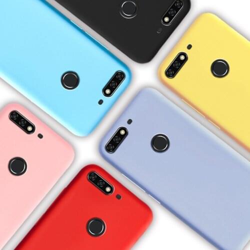 Phone Case For Huawei Y7 Prime 2018 Soft Silicone Case TPU Back Cover For Huawei Y7 2018 Fundas Coque For Huawei Y 7 Prime 2018