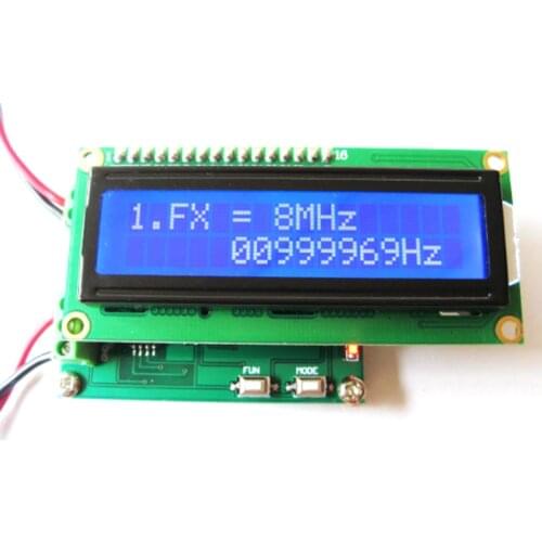 New version digital cymometer high frequency 2MHz-2GHz / low frequency 0-8MHz with counting function