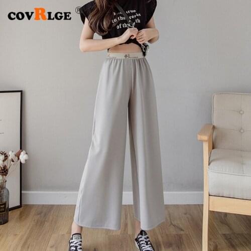 Covrlge Women's Wide Trousers