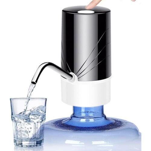 Water Bottle Dispenser Electric Drinking Water Pump Portable Water Dispenser Universal USB Charging Water Bottle Pump