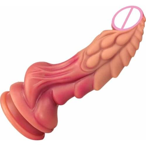 Super Huge Animal Dildo For Anal Vagina Masturbator Big Dick Silicone Dragon Dildos Penis Strapon Erotica And Sex Toys For Women
