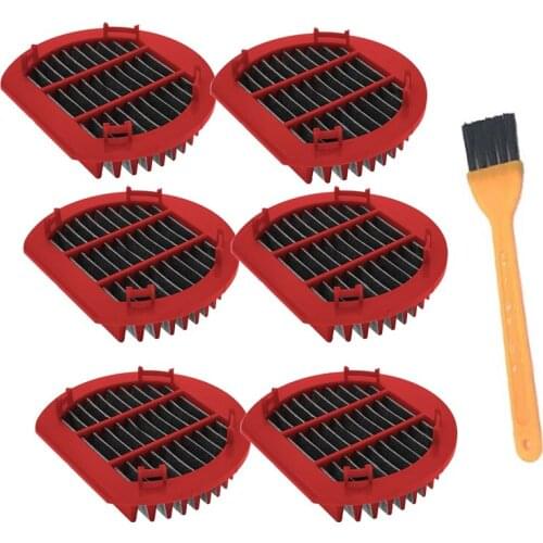 6Pcs Handle Vacuum Cleaner Hepa Filter for Deerma VC25 VC26 Handheld Vacuum Cleaner Spare Accessories Filter Replacement