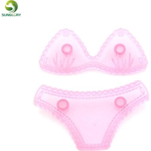 DIY Cupcake Plastic Ladys 2PCS/SET Fondant Bikini Cake Mold Bra And Underpants Cookie Cutter Lingerie Baking Tools For Cakes