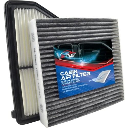 Bi-Trust Combo Set Engine & Cabin Air Filter for Honda Civic 2.0L 2016-2019 CF11182 CA12051 17220-5BA-A00