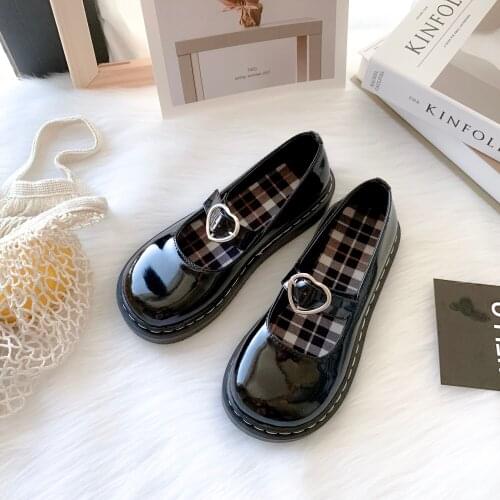 Small leather shoes female Korean version wild female retro 2020 spring soft girl cute jk uniform shoes trend