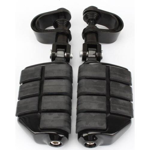 1 Pair Motorcycle Foot Pegs Floorbord Motor Cycle Socks Highway Pegs for Harley Iron XL 883 1200 Street 750 500 Touring Custom