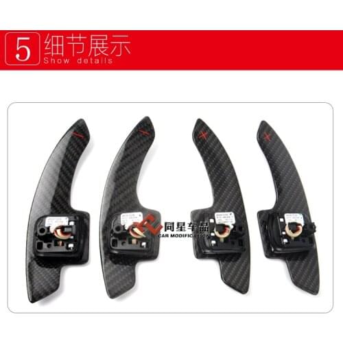 Fit for audi A3/A4L/A5/Q3/Q5/TT/S3/A6 carbon fiber Shift knob gear knob