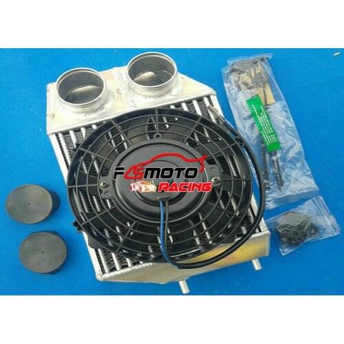 FOR Renault 5 R5 GT turbo SUPER CAPACITY ALUMINUM INTERCOOLER + FAN