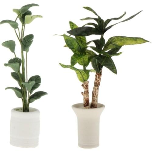 1/12 Dollhouse Miniatures Plants Brasiletto Decoration Ornament Accessories