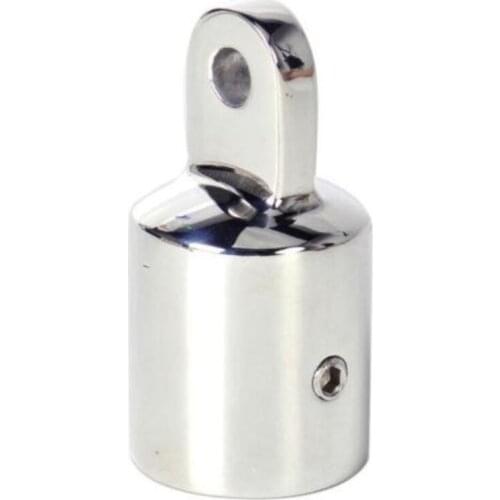 1PCS Stainless Steel 316 Polished Bimini Top Eye End Cap Fit 7/8'' SHIPPING
