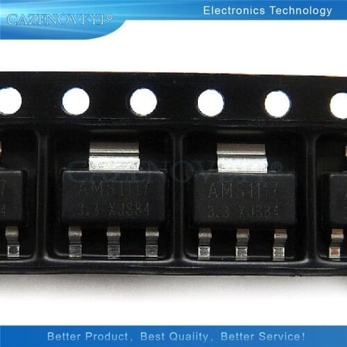 100pcs/lot AMS1117-3.3 AMS1117-3.3V AMS1117 LM1117 SOT-223 In Stock