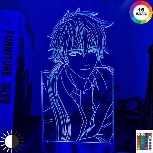 3D Lamp Anime Light Led 3d Lamp Mystic Messenger LED Night Light for Kid Room Deco Birthday Gift Mystic Messenger Lamp