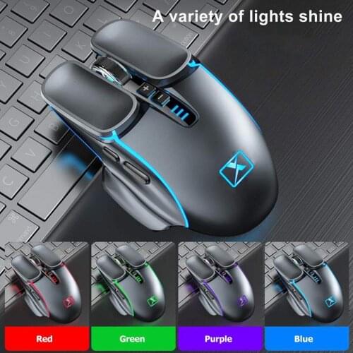 80% Off M215 6 Buttons 2.4GHz Wireless Rechargeable Mechanical Mouse Computer Accessory