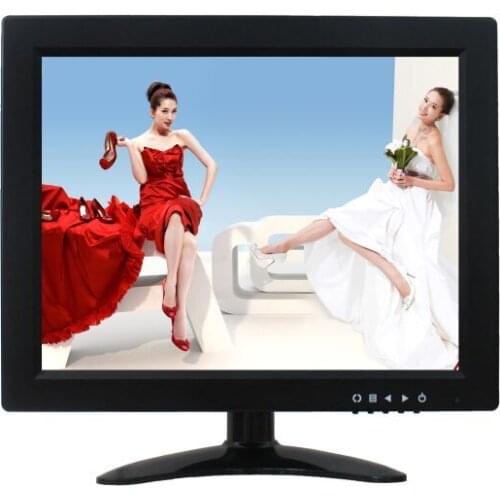9.7 inch VGA HDMI hd DVI interface input industrial security equipment monitor computer liquid crystal displays