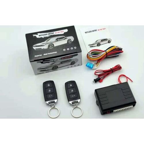 Central Kit Keyless Entry System Trunk Release Central Locking with Remote Control Button Start Stop Easy Install