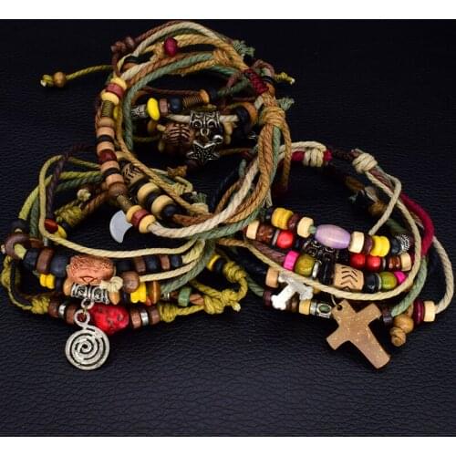 Come On Lady Wooden Bracelets