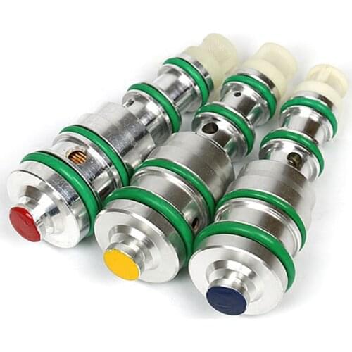 For Lacetti/Buick/Volkswagen/Opel/Daewoo Electromagnetic V5 Compressor Control Valve 40/42/44 Psi Yellow/Blue/Red 1 Piece