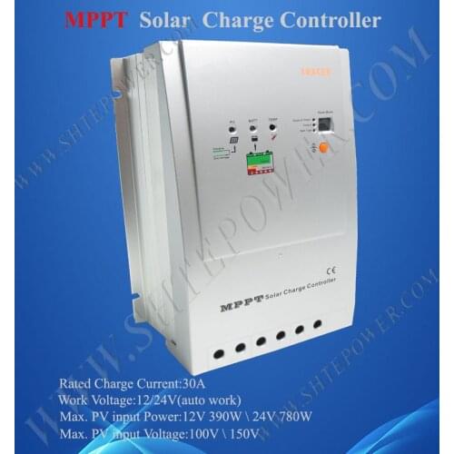 Solar charger controller mppt 30A 12v 24v auto work, max 150v input, 12v mppt solar controller, controller mppt