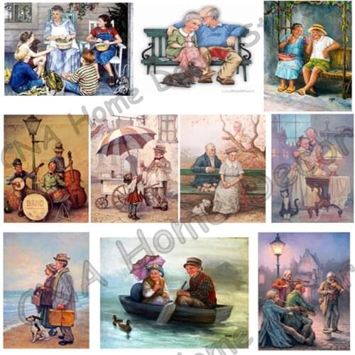 Loved Couples Drill Resin Ribbon Mosaic 5D Diy Embroidery Diamond Painting 3D Cross Stitch Kits room decorations cartoon crafts