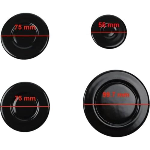 Cooker Burner Cap Set Universal Use in Different Brands and Models Cooker Gas Stove Renovation First Day Use Burner Cooker System Kitchen Countertop Parts Taç Flame Cover Head Kitchen Gas Burner Gas Stove Handles