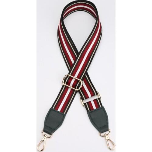 New Fashion Luxury Shoulder Straps Cross Bag Straps Crossbody Bags Women Ethnic Style Hit The Color Straps Accessories