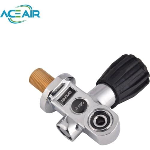 Scuba Adapter Diving Valve 300bar/4500psi M18*1.5 Male Thread