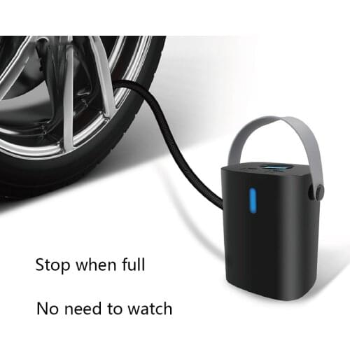 RACEFAS Bicycle Pump Compressor For Cars Portable Air Compressor 12V Car Tire Inflator Pump For Car Tyre Inflator Tire Injector