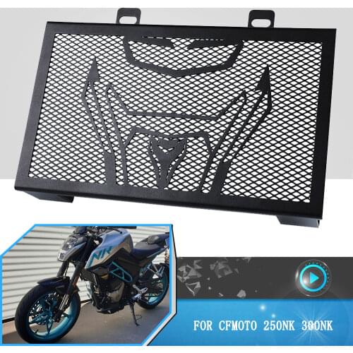 Motorcycle FOR CFMOTO 250NK 300NK 200/300 NK All Years 2019 2020 Radiator Guard Grille Oil Cooler Cover Protection Accessories