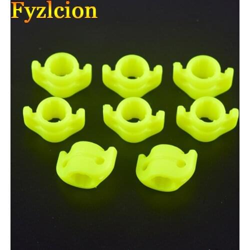 20/50pcs Bow fishing Arrow Safety Slide Shooting Fish Arrow Slider Tied with Fishing Rope For 8mm Hunting Shooting