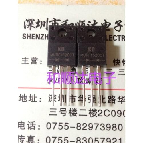 5pcs/ MURF1620CT to220f to-220f 200V